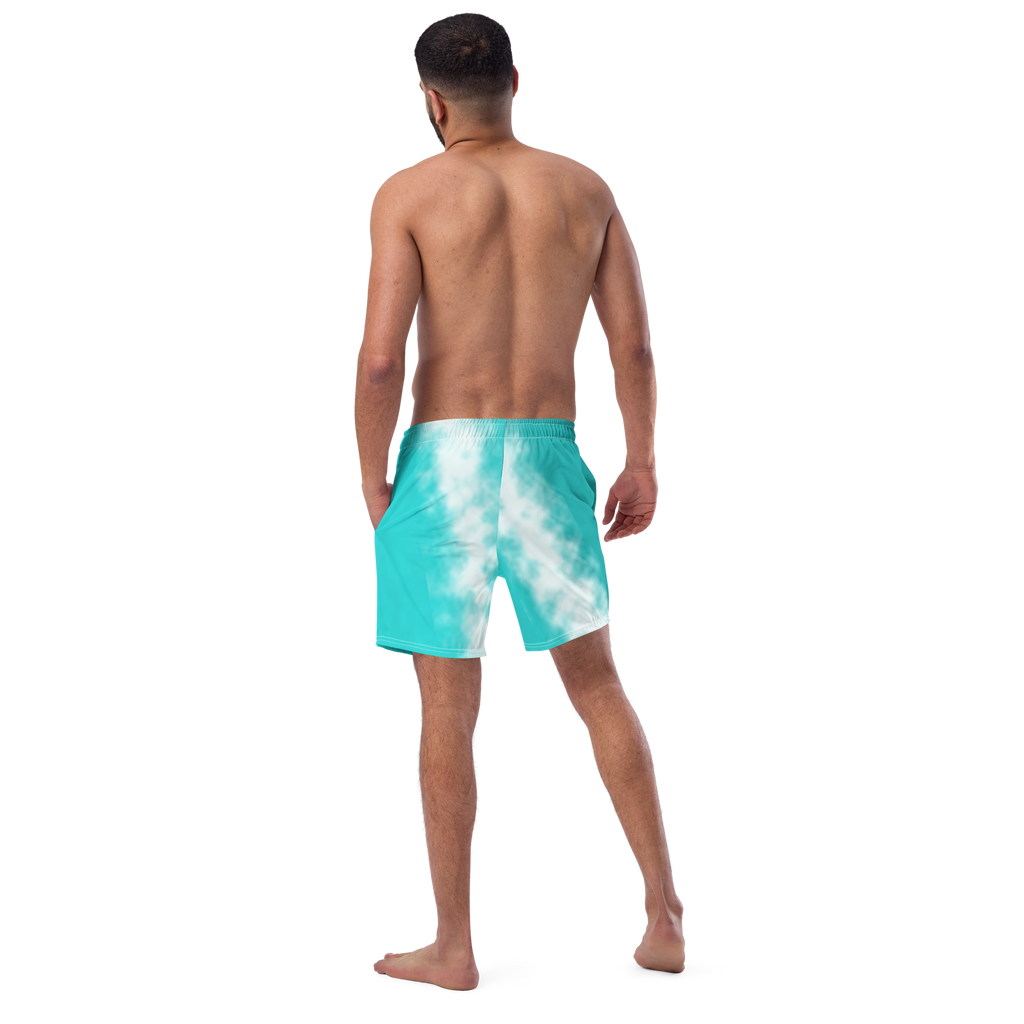 Men's Teal Swim Trunks