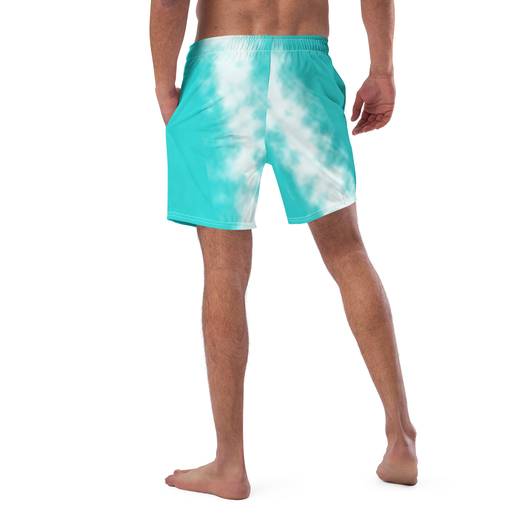 Men's Teal Swim Trunks