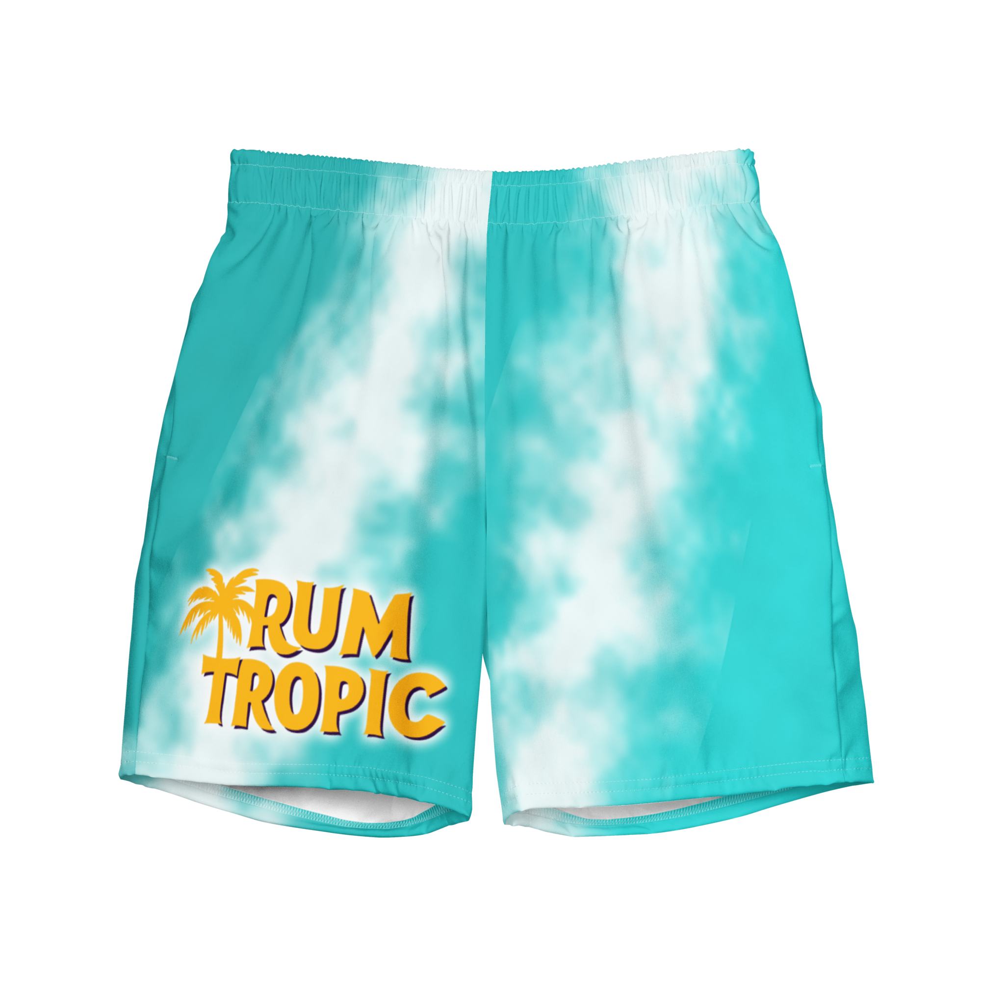 Men's Teal Swim Trunks
