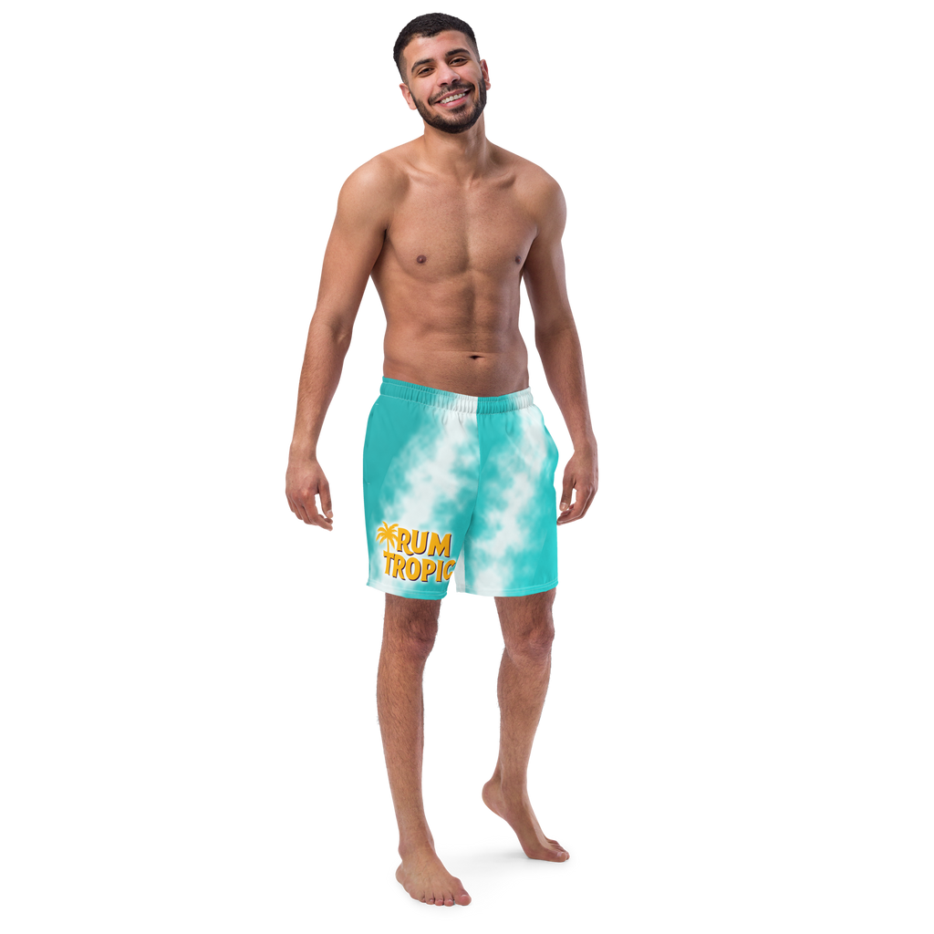 Men's Teal Swim Trunks