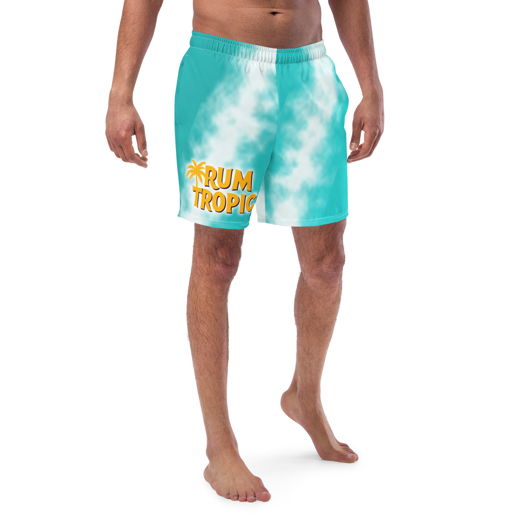 Men's Teal Swim Trunks
