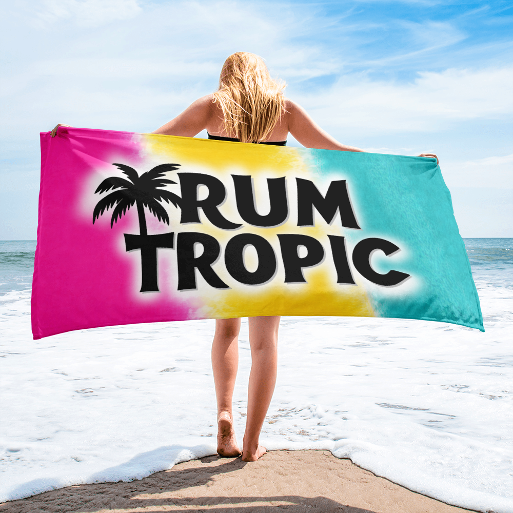 Tricolor Beach Towel