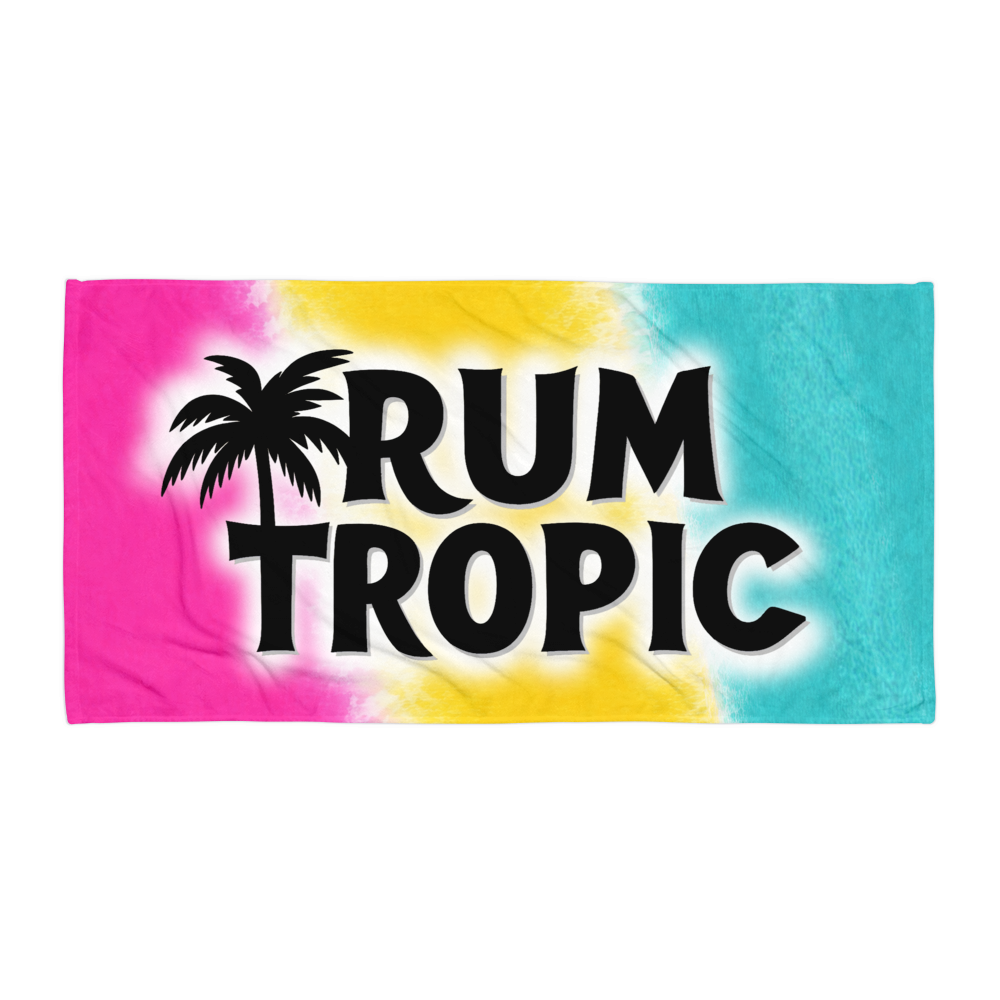 Tricolor Beach Towel