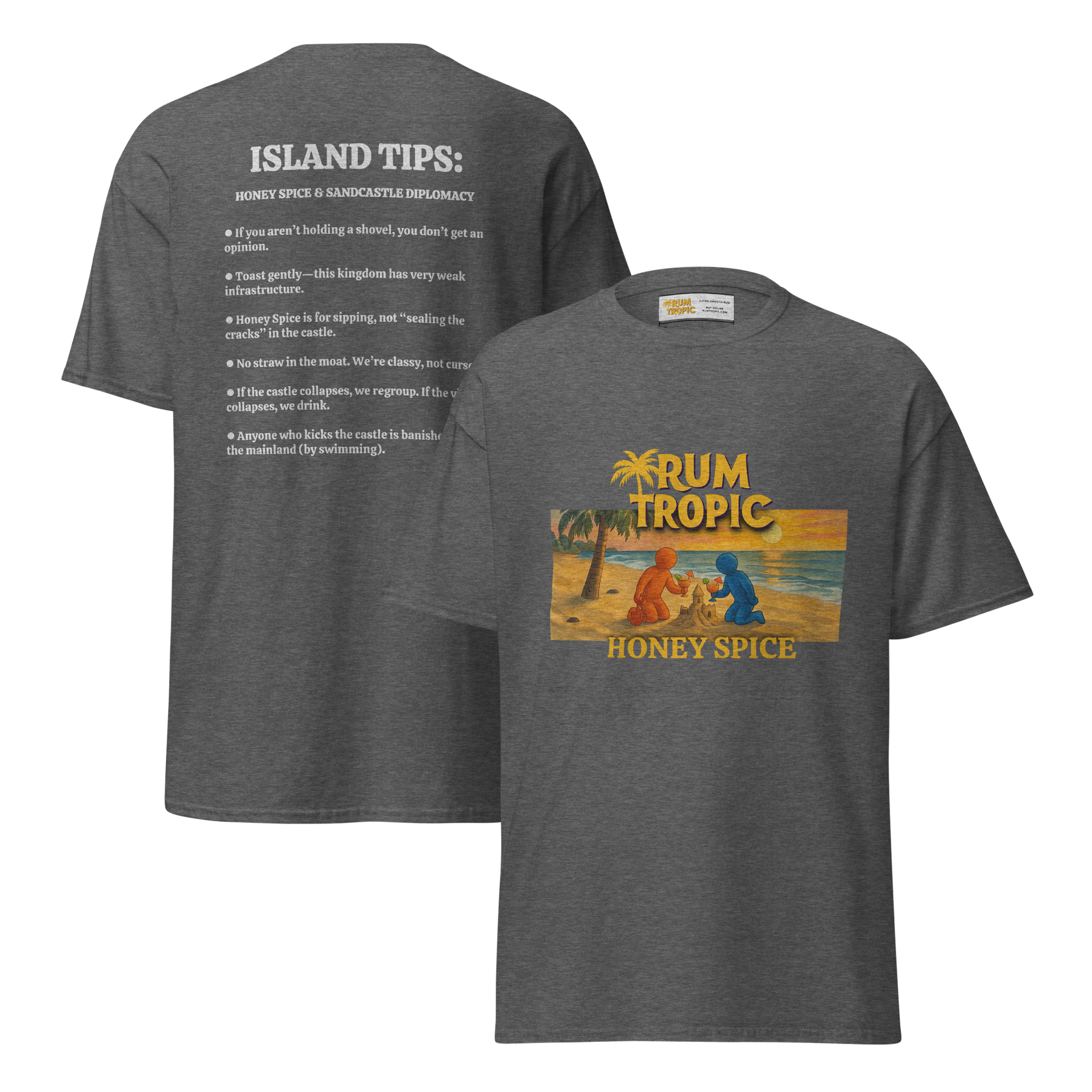 Coconut Bliss T-Shirt – Rum Tropic & Scully Vodka